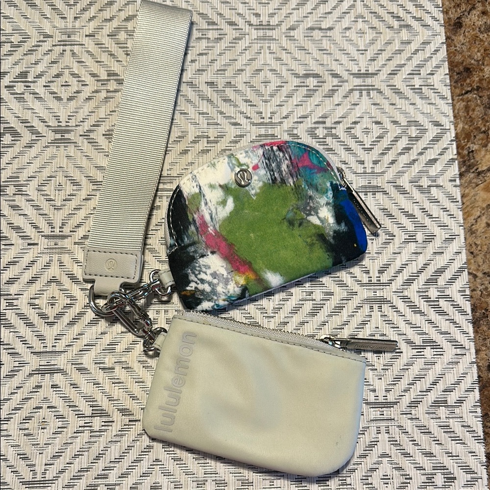 Lululemon Multi-Color Dual Pouch Wristlet